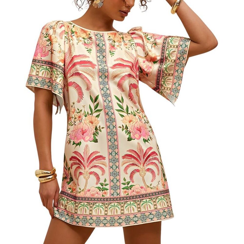 Camila Blanco Womens  Mini Dress